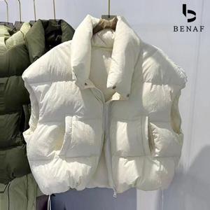 [베나프]슬라임 숏 패딩조끼_BH4VE003