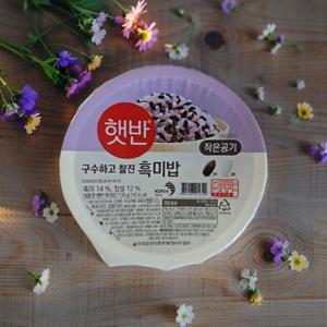 [CJ제일제당] 햇반 흑미밥 작은 공기 130g 36개