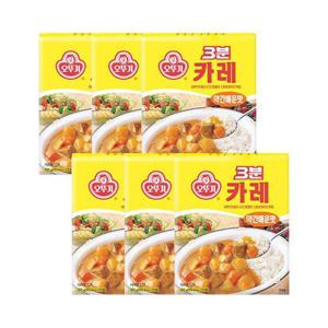 [오뚜기] 3분 카레 약간매운맛 200g 24개