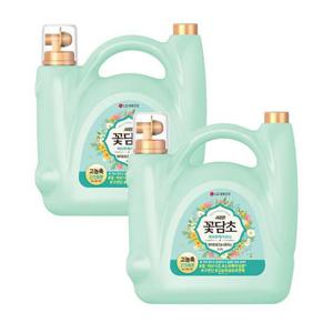 [샤프란] 꽃담초 화이트로즈 5.5L 2개 섬유유연제 대용량