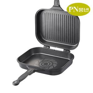 PN풍년 가스 양면팬 32cm/뉴멀티쿡 계란말이 에그 사각 프라이팬