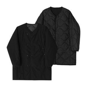 나나미카 코트 SUBF352E K 리버시블 퀼팅 다운 롱코트 남성코트 여성코트 당일발송