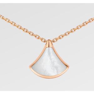 국내한정판 불가리 여성 디바스 드림 목걸이 미니 로즈골드 마더오브펄 360209