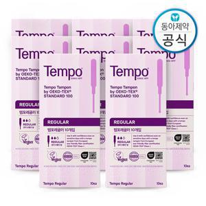 템포 레귤러 탐폰 체내형생리대 10매 8개 총80매