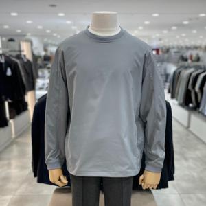 [지오지아]드로우스트링 우븐 맨투맨_AGE4TR1601_GR_DG