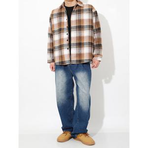 [해리슨][해리슨] 양털 체크 남방 SNCF1031