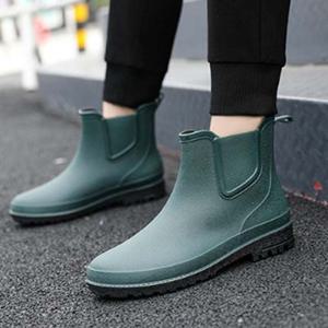 데일리 패션 남성 레인 부츠 작업화 방수화 장화 슈즈
