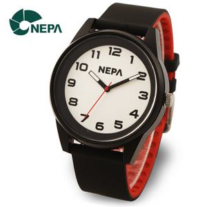 네파 학생 방수 공용 남성 여성 시험 합격 수능시계 N356-WHITE