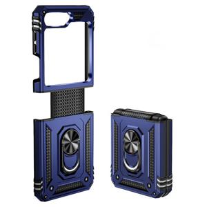 데켄스 갤럭시 Z플립7 Z플립6 Z플립5 지플립6 범퍼 프로텍션 마그네틱 핑거링 힌지보호 아머 하드 케이스 M985