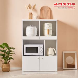 라자가구 비바 데코 800 렌지대 주방수납장 일반형 LGA044