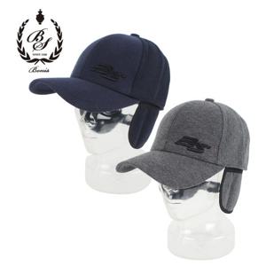 [보니스골프] TMFW7252 울혼방 히든 퍼 귀달이 남성 방한모자