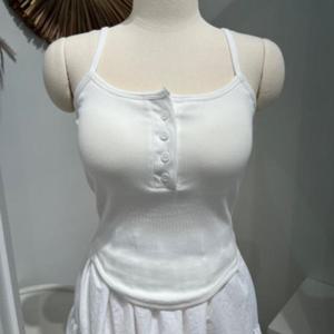 르피타 HC06 버튼 끈 나시(WH) L245ATP404