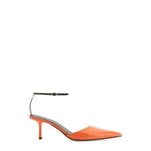 누스 여성 오렌지 앵클스트랩 힐 00355AS20AS01_ORANGE