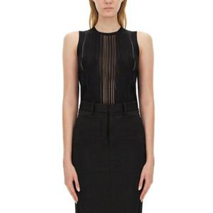 핼무트랭 여성 블랙 민소매 블라우스 O04HW704_001