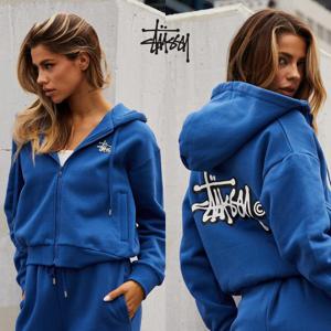 스투시 stussy 20360593 여자 Stock 집업 Thru 맨투맨 후드 자켓