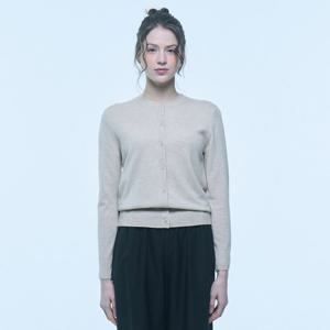 [유닛]캐시미어 블렌디드 비키 가디건 (ZFKKCA10AN-BEIGE)