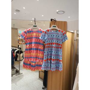 베네통키즈6 보드레플리츠원피스 2컬러 QAOP19531 25SS 키즈원피스