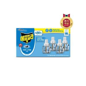 [에프킬라]에프킬라 리퀴드 무향 리필(45일) x 4개