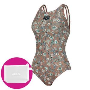 아레나 여성 수영복 일반 원피스 U백 A5FL1LD12 DCR 가방 수모행거 증정