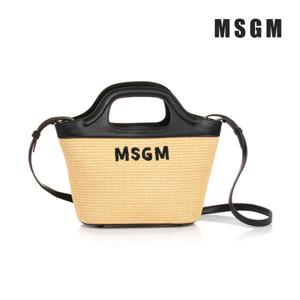 [엠에스지엠(트래드후스)]MSGM 라탄 에코 레더 버킷백 멀티 MSBCB2M1M2 키즈백 아동백 by 트