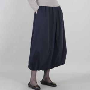 [애비뉴투지]셔링 항아리 밑주름 벌룬 밴딩 봄 가을 치마 S11541