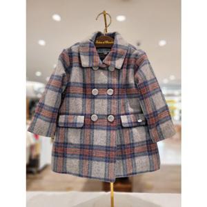쇼콜라 펄체크코트 (TTMWCO014H)여아겨울외출복백일돌선물