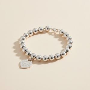 티파니앤코 티파니 27630138 (GRP03449) 리턴 투 티파니 하트 태그 비드 7IN 실버 팔찌