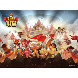 직소퍼즐 쿠키런킹덤 쿠키들이여 일어나라 150피스 퍼즐 입체퍼즐 아동퍼즐 명화퍼즐 유아퍼즐 직소퍼즐 미니퍼즐 쿠키런킹덤퍼즐 유아교구 캐릭터퍼즐