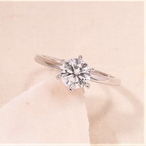 [GB] L-CARAT 프리미엄스톤 1캐럿 14K 반지 LRS21054G