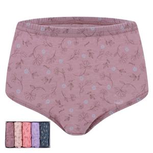 폴밋 실켓 순면 빅사이즈 여성 맥시 삼각 요일 팬티 5매 PWP565