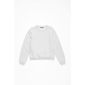 아크네 스튜디오 긴팔 티셔츠 CI018692H PALE GREY MELANGE DOM