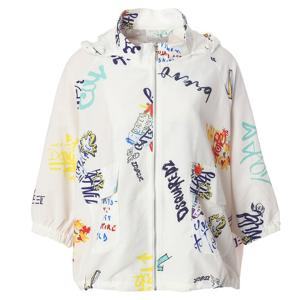 [안지크]스케치프린팅후드점퍼 AJ2JP5140