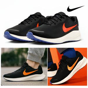 [나이키]레볼루션7러닝화 헬스장 발편한 발볼넓은 운동화 블랙