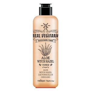 포더스킨 슈퍼푸드 리얼 베지팜 위치 하젤 토너 280ml 알로에