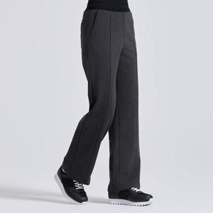 챌린저 여성 시크 절개라인 하이웨스트 와이드 팬츠 멜란지그레이_CHE3WPT5728MG