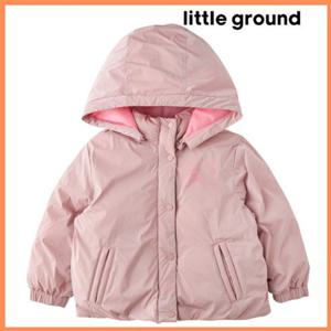 [리틀그라운드8] 데님인더박스(75C11-110-01)핑크패딩숏점퍼 아동여아 아우터 겨울 데일리 코디룩 선물