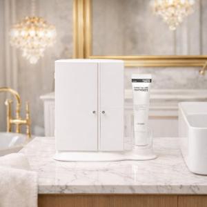 유토렉스 노브 히팅 건조 전신형 칫솔살균기 UTQ-3010W 24시간 75도 히팅 건조 편리한 도어 손잡이 단품