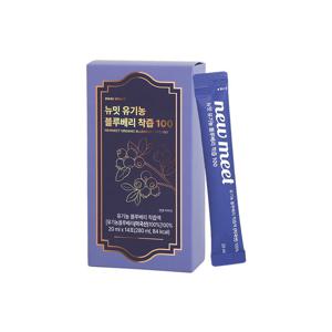 뉴밋 유기농 100% NFC 생착즙 생과 블루베리즙 블루베리주스 1박스