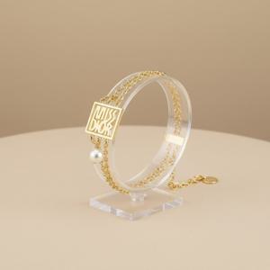 디올 여성 MISS DIOR 진주 팔찌(골드) B2620WOMRS D301