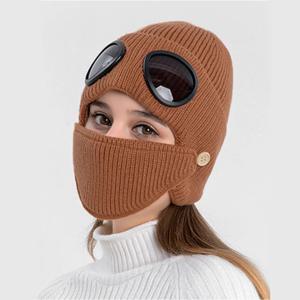 [도토로]제이콥 마스크 고글비니 겨울 방한 니트 연예인모자