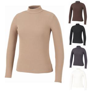 가을겨울 약기모 스판 슬림 이너 여성 반폴라 티셔츠 KPFLTS86