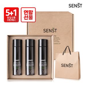 [센스트]남성화장품 시카 릴렉싱 옴므 3종세트 (토너+토너+토너)+쇼핑백