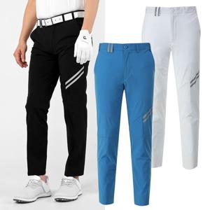 클라우스 사선포인트 허리밴드 스판 남성 골프바지 KL1128