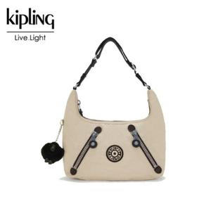 [키플링]키플링 호보백 반달백 숄더백 니키 아이보리 베이지  KOCBS39 BTBH