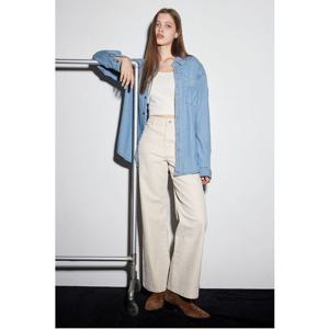 [버커루]여성 벨벳 와이드진 IV/DN(B244DP820P)