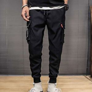 순면 남자 허리 밴딩 고무줄바지 카고바지 패션 팬츠