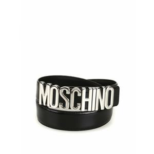 [MOSCHINO] 라프리마 여성 벨트 로고 레터링 블랙 페이턴트 레더 801280071555 /8