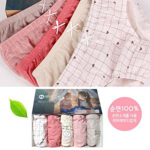 [제이투와이]엠알키즈 럭키 여삼각 5매입 아동 아동속옷 팬티