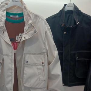 Latium HC06 구김없고 팔뚝품편한 깔끔한 스티치 차이나하이넥카라  집업 가을 점퍼 T2533jp07