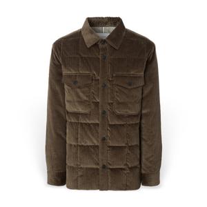 [헤지스] 남성 코듀로이 구스다운 패딩 셔켓 HZJU5D688W2